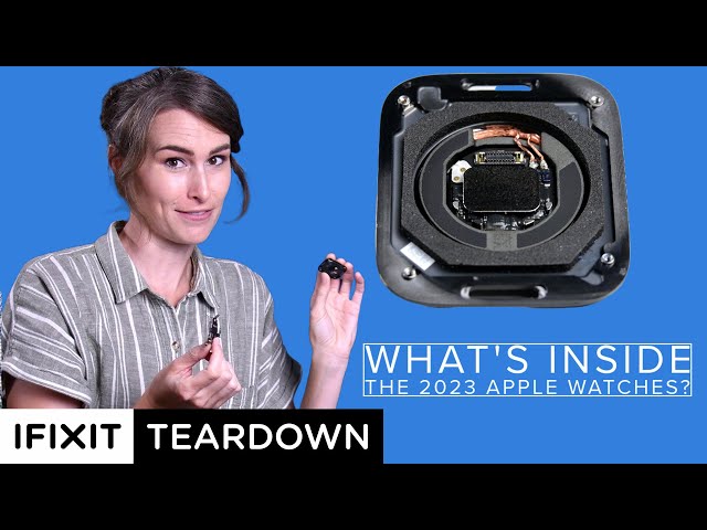 Apple Watch S9 and Ultra 2: Double Teardown, Double Tap