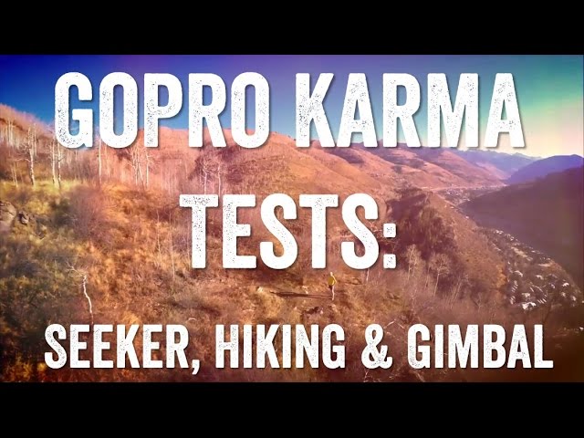 GOPRO KARMA: Running with Seeker & Gimbal