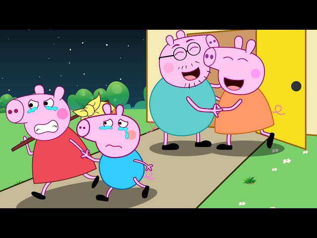 Why Did Baby Peppa Have To Leave ? | Peppa Pig Funny Animation