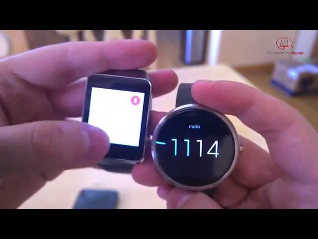 Moto 360 Smart Watch First Impressions