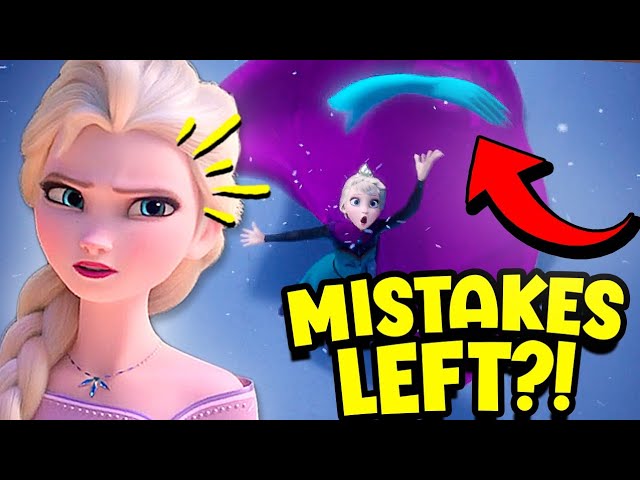 All the Mistakes you Missed in Frozen & Frozen 2!