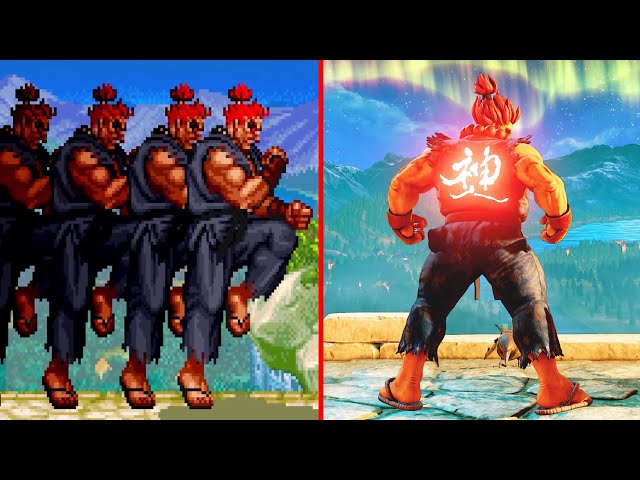 Akuma's Shun Goku Satsu Evolution