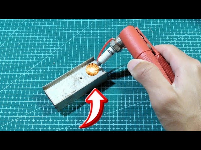 I didn't expect welding with a spark plug to be so easy! So smart || Professor Invention
