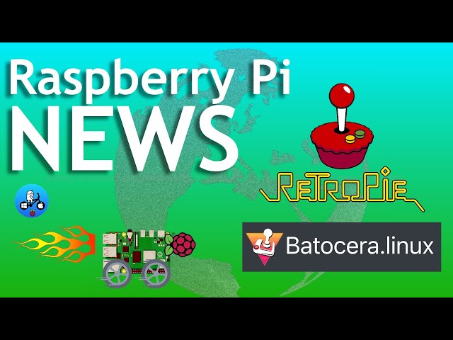 Pi News 82. Retropie, Batocera and VNC on Raspberry Pi 5