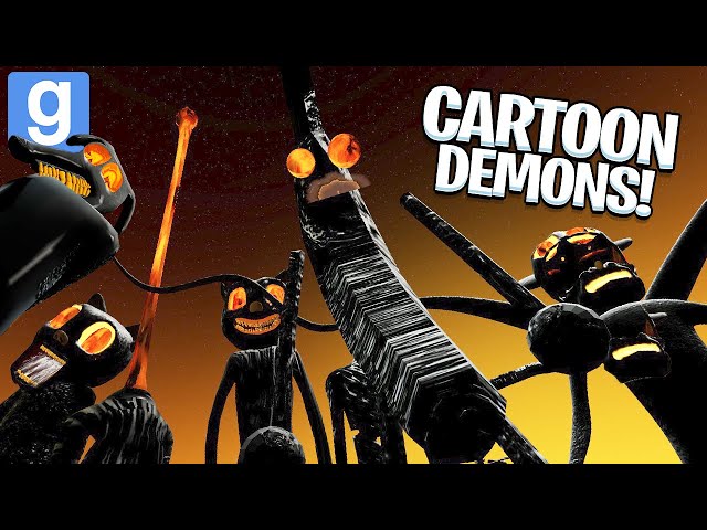 THE CARTOONS HAVE A NEW FORM! 🧬 Bad Trevor Henderson Dupes 33! (Garry's Mod Sandbox) | JustJoeKing