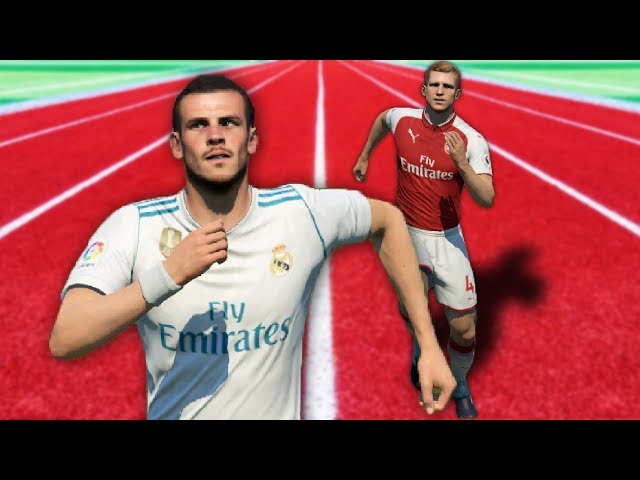 Slowest players in FIFA 18 Speed Test