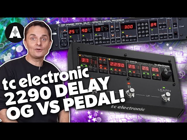 Does the TC 2290 Pedal Sound as Good as the Original? - Let's Compare!