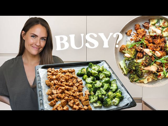 Sheet Pan Meals Changed My Life (plant based recipes)