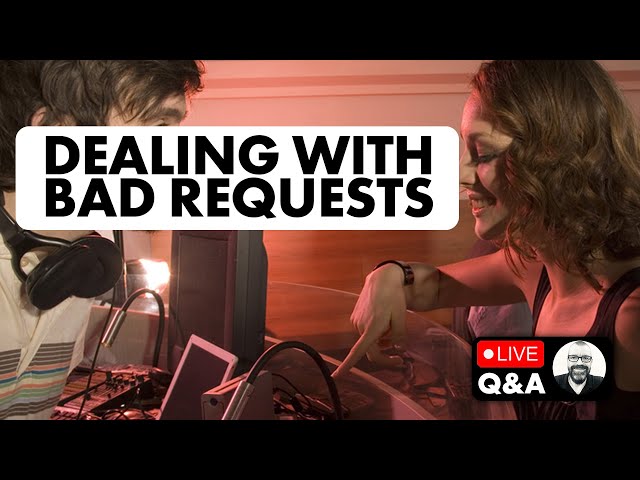 How DJs Handle BAD song requests [Live DJing Q&A With Phil Morse]