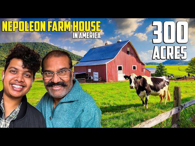Nepoleon Farm Tour 🔥| 300 Acres in America 😱 - Irfan's View