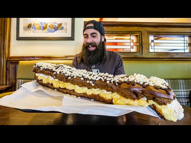 THAT VIRAL GIANT ECLAIR CHALLENGE | BRITAIN'S BIGGEST PASTRY | C.O.B. Ep.200