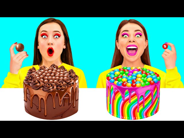 Cake Decorating Challenge | Funny Food Challenges by TeenTeam
