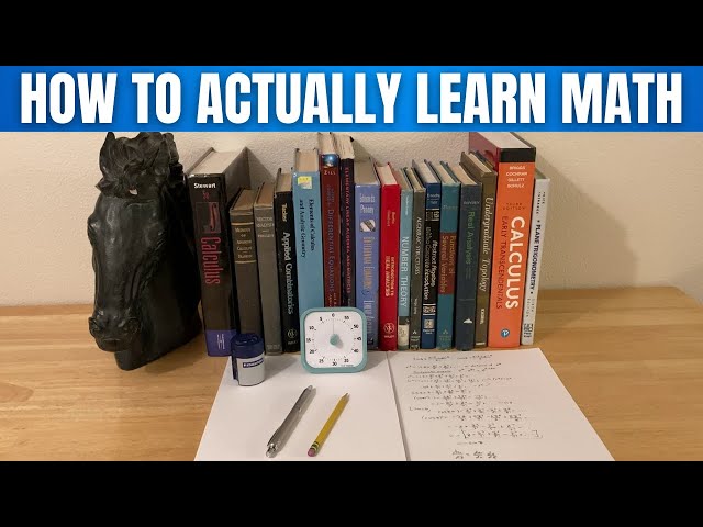 How To Self-Study Math