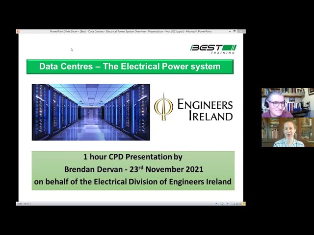 Data Centres – The Electrical Power System