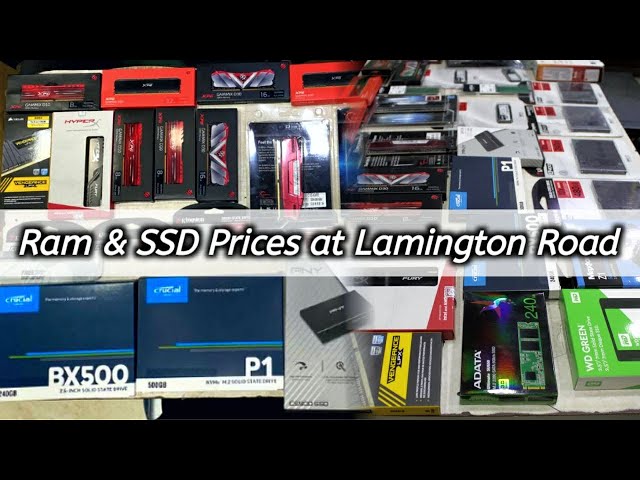 RAM , SSD & HDD Prices at Lamington Road | 99 Deals.IN !!!