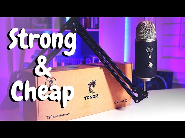 Finally A CHEAP Boom Arm For Heavy Mics - Tonor T20 Boom Arm Review!