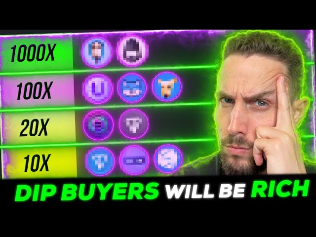CRYPTO DIP BUYERS WILL 50X (Secret Altcoin GEMS for max gains)
