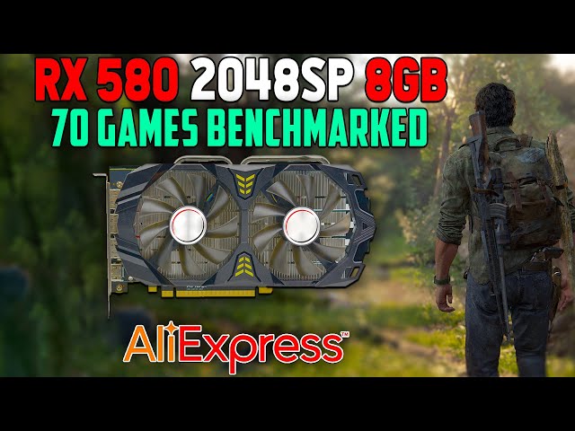 RX 580 2048SP 8GB (AliExpress) Gaming Performance Test in 70 Games - 2023