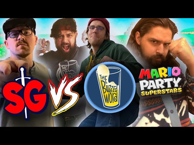 Suggestive Gaming vs The Buzzed Word | Mario Party Superstars | Charity Battle!