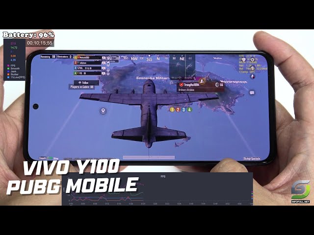 Vivo Y100 test game PUBG Mobile | Snapdragon 685
