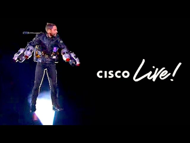 Cisco LIVE Europe 2020 - Jet Suit Flight & Talk by Richard Browning