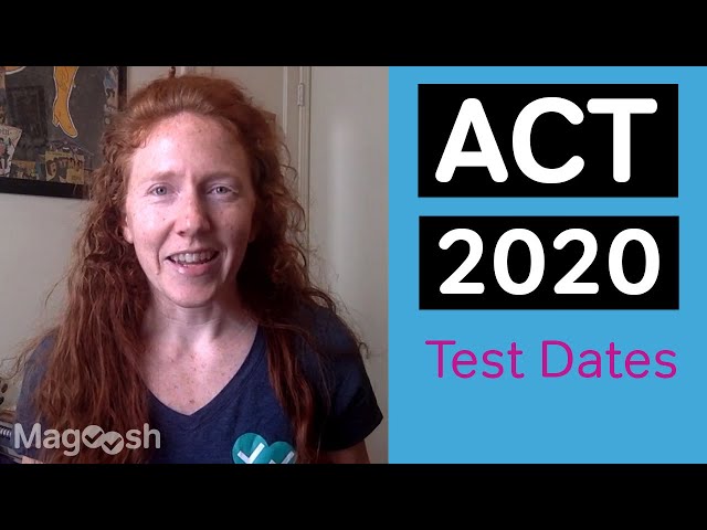 NEW Fall 2020 ACT Test Dates! What You Should Know about ACT Testing during COVID-19