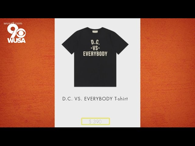 Gucci wants to help you rep DC with a $400 T-shirt | It's A DC Thing