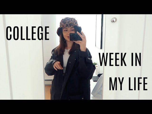 COLLEGE WEEK IN MY LIFE | midterms, prepping & packing for spring break!