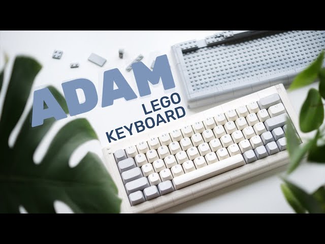 A Perfect Keyboard Made of LEGO? Meet ADAM
