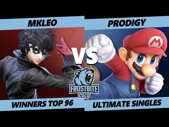 Frostbite 2020 SSBU - MkLeo (Joker) Vs. Prodigy (Mario) Smash Ultimate Tournament
