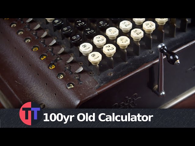 1920 Comptometer Mechanical Calculator