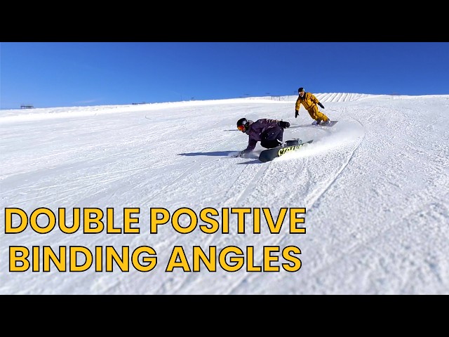 Double Positive Binding Angles - GAME CHANGER? (for snowboard carving)
