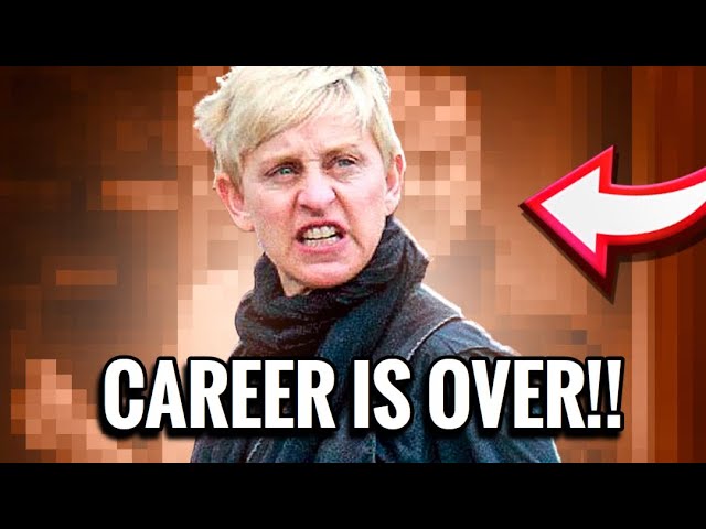 Ellen DeGeneres Career Is Over!!!