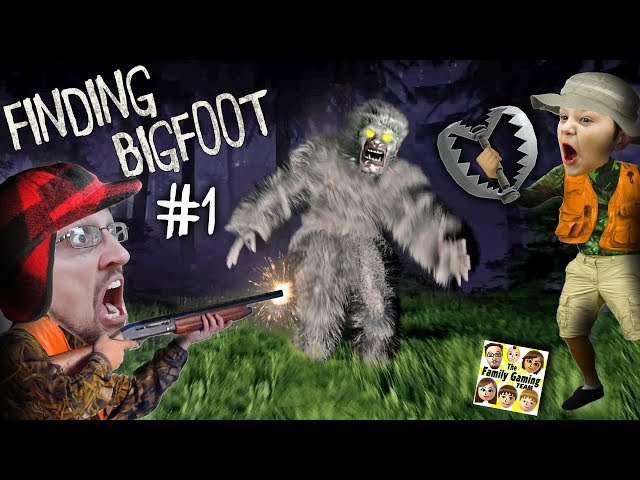 FINDING BIGFOOT GAME!  Caught on Tape by FGTEEV!  Mission: Catch & Trap!! FUNNY GAMEPLAY! #1