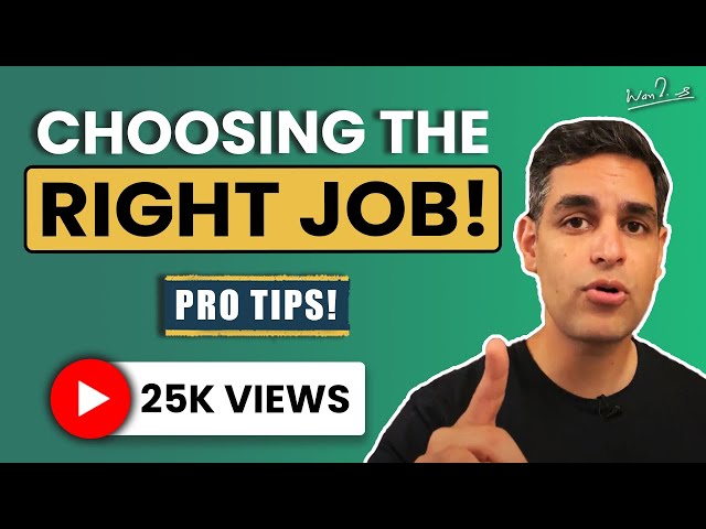What job is right for you? | Find work you love | Ankur Warikoo Hindi video