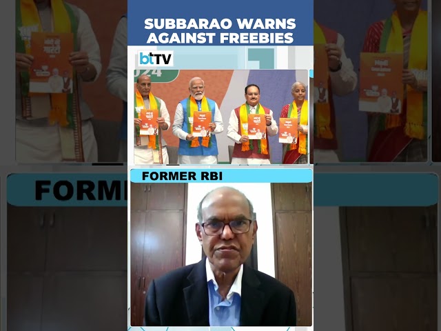 Ex-RBI Chief D. Subbarao Wants Govt To Bring ‘White Paper’ On Freebies
