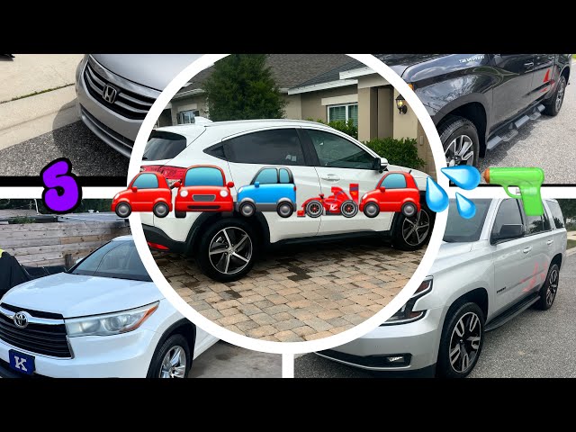 HOW MANY CARS CAN I DO IN A DAY? FULL DETAILS!! WATCH & SEE #mobiledetailing #carwashing