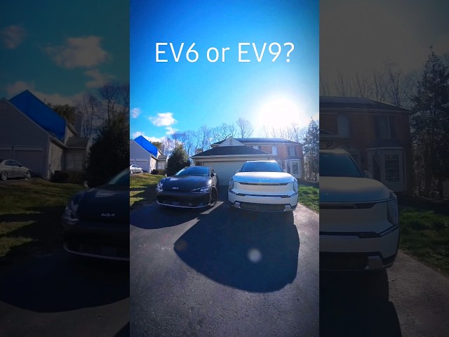 EV6 or EV9? 🤔 #shorts