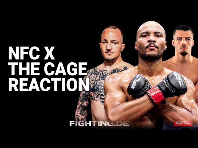 LIVE REACTION: NFC x THE CAGE | Topallaj | Quissua | Enz - FIGHTING