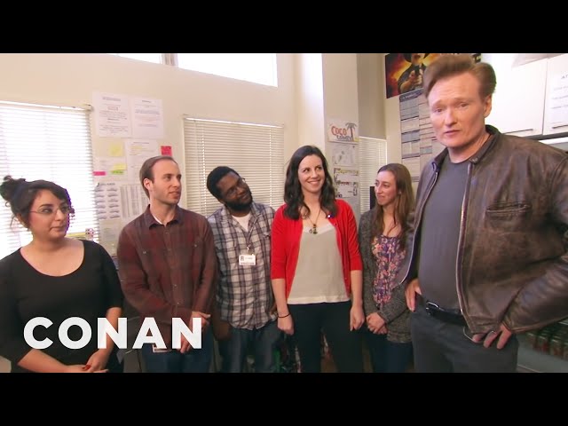 Conan Hangs Out With His Interns | CONAN on TBS