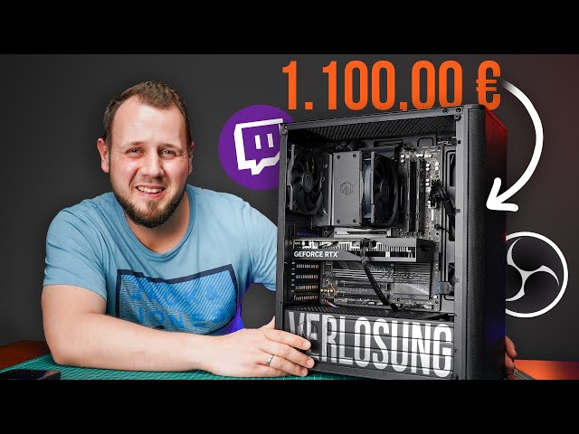 Zusammenbau & VERLOSUNG des 1100€ Endorfy STREAMING & Gaming PC