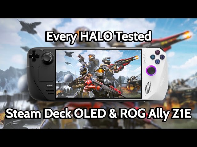 I Tested EVERY Halo Game on the Valve Steam Deck and ASUS ROG Ally