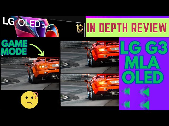 LG G3 MLA OLED In Depth Review | Best Gaming TV Of 2023?