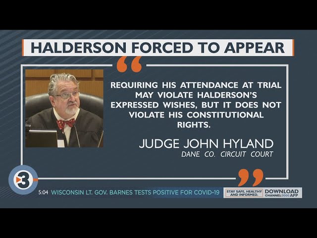 Chandler Halderson must attend sentencing in parents' murders, judge rules