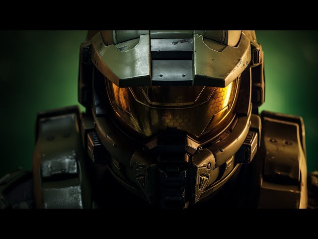 Master Chief wakes you up at the sleepover....