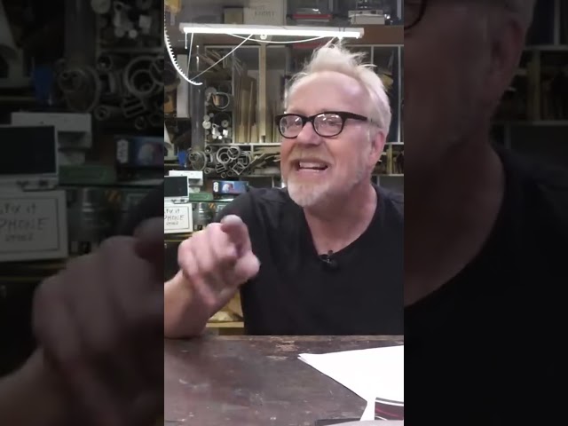 One Scene #AdamSavage Refused to Film for #MythBusters