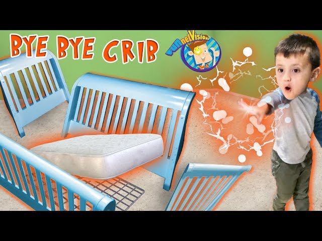 SHAWN BREAKS HIS CRIB with MAGIC!!!  Crazy Wibbit Powers w/ FGTEEV Surprise!  FV Family New Bed Vlog