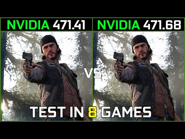Nvidia Drivers 471.41 Vs 471.68 Test in 8 Games