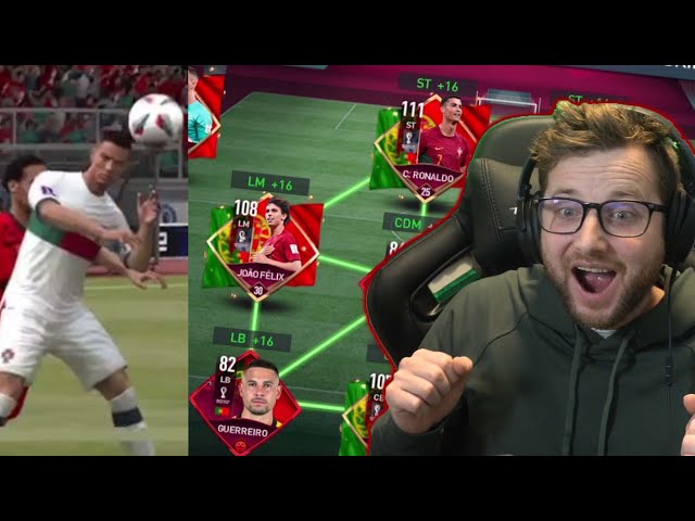 We Just Scored an Unreal Goal With Our Full World Cup Promo Portugal Squad! FIFA Mobile 22!