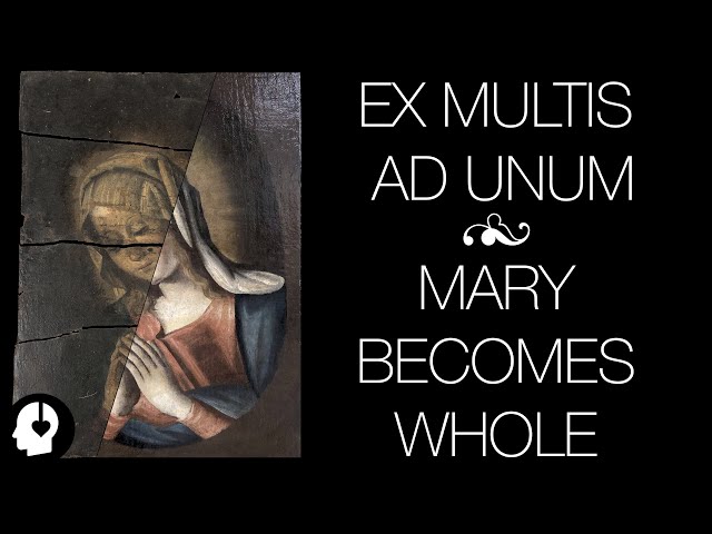 Restoring A Split Painting : Ex Multis Ad Unum - Binaural ASMR(ish)